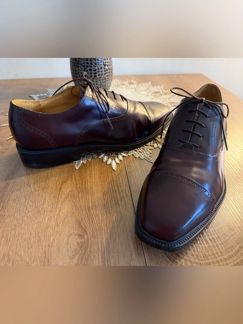 Men’s Rockport Dress Shoes Oxfords Leather and Rubber Outsoles 12 M EUC
